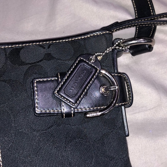 Coach Signature Monogram Canvas Shoulder B… - Picture 2 of 8